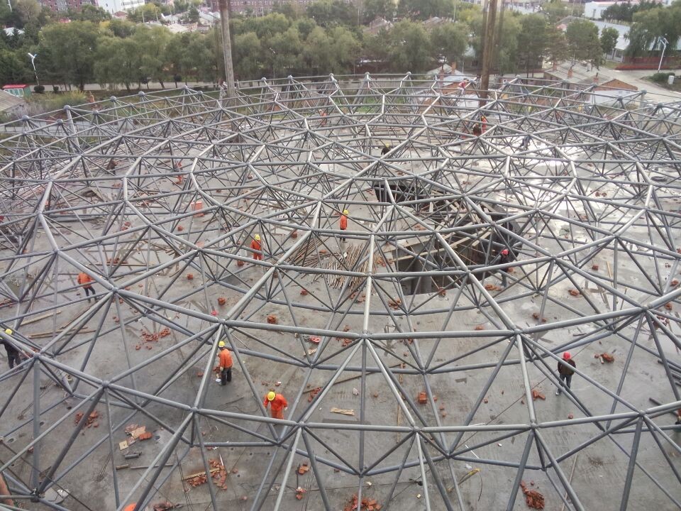 石河子全民健身中心网架