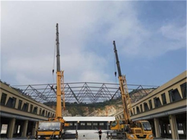 石河子仓储物流网架生产厂家案例